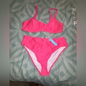 Vibrant Pink Bikini Set